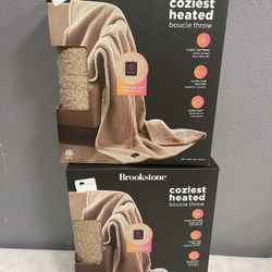 Brookstone Heated Coziest Throw
