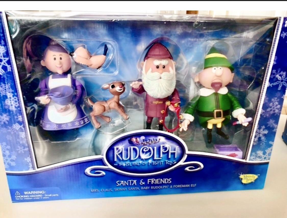 Santa and Friends Islands of Misfit Toys Box Set •Memory Lane Vintage 2002 • NEW. RARE!!