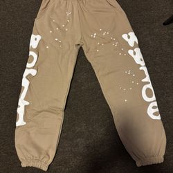 Brown Sp5der Sweats 
