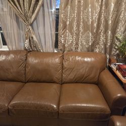 Leather Sofa 