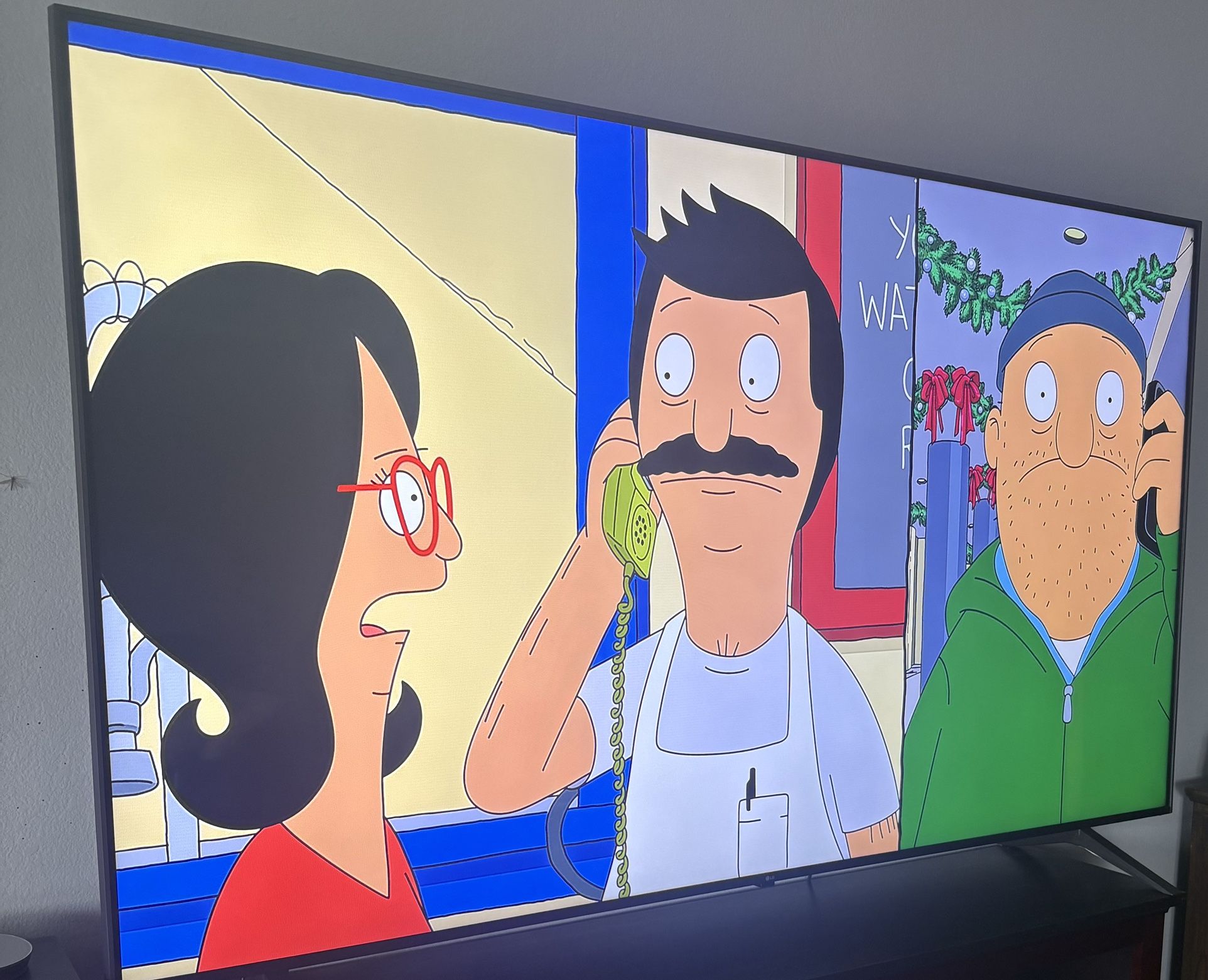 LG 75” Very Good Condition No Scratches Lines Etc