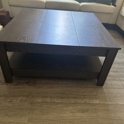 Lightly Used Rectangular Coffee Table!
