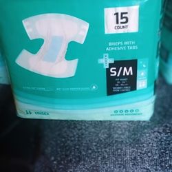 Adult Briefs With Adhesive Tabs