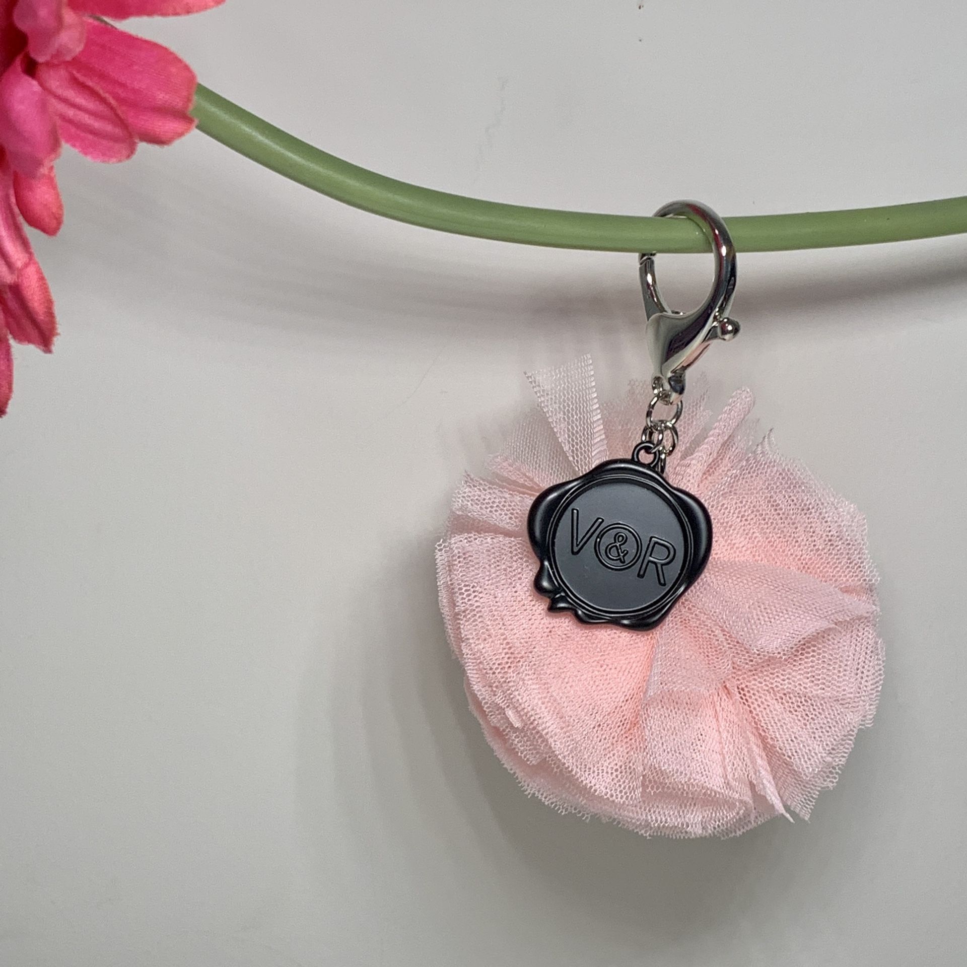Viktor & Rolf Pink Keychain Poof