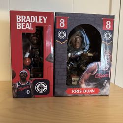 Los Angeles Clippers Bobble heads Bradley Beal & Kris Dunn