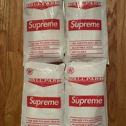 Supreme Ballpark Rain Poncho 4 Pack SS20 Season Gift