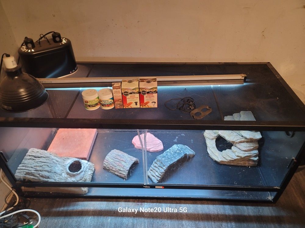 Complete Reptile Setup 150 Gallon