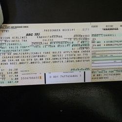 PANTERA DARRELL ABBOTT DIMEBAG TRAVEL TICKETS