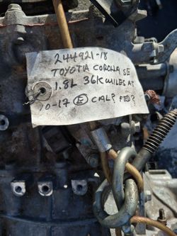2014-2019 Corolla 1.8 CVT Transmission