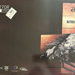 Acer 27” Curved Monitor 