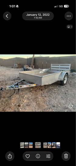 Trailer  5.5 X 10 Aluminum