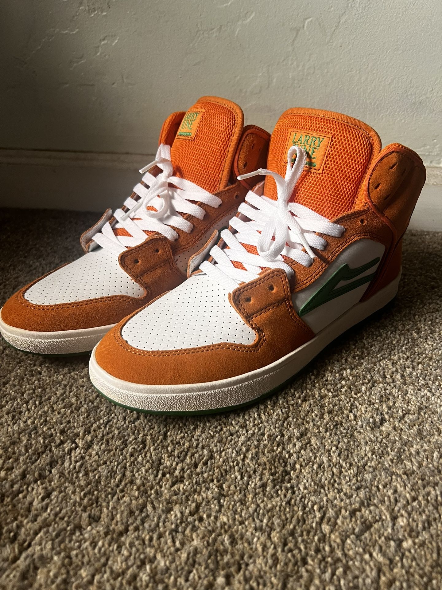 Larry June Lakai Skate Shoes Size 9
