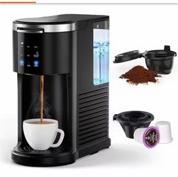 Cowsar Coffee Machine 2-in-1 Single Serve Cup Drip Coffee Maker
