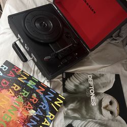 Vinyls  and record player