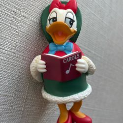 Grolier Disney Daisy Duck Christmas caroling ornament