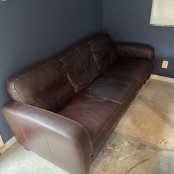 FREE leather couch 