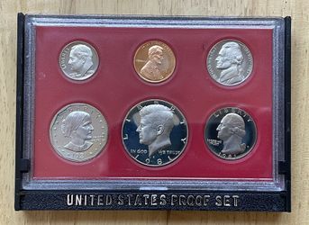 1981 USA Proof Set Coins