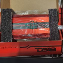 New!! DS18 SXE 4000w 4ch Amplifier 