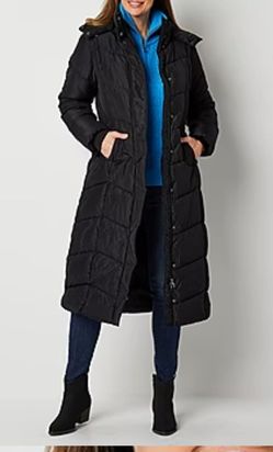 Women's Long Heavy Weight Coat Size XS New (Size 1X Available)