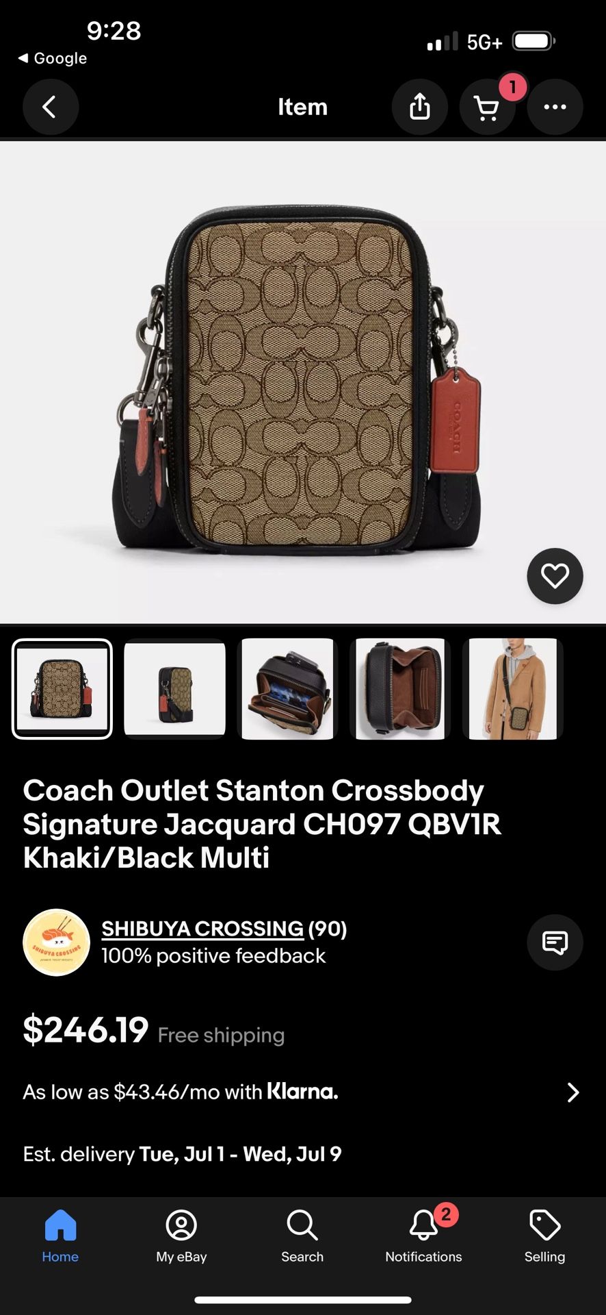 Coach Crossbody Bag