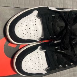 Air Jordan 1 Low Black Toe Men Sz 8.5