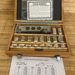 Central Machinery 19 Piece Sine Bar Set