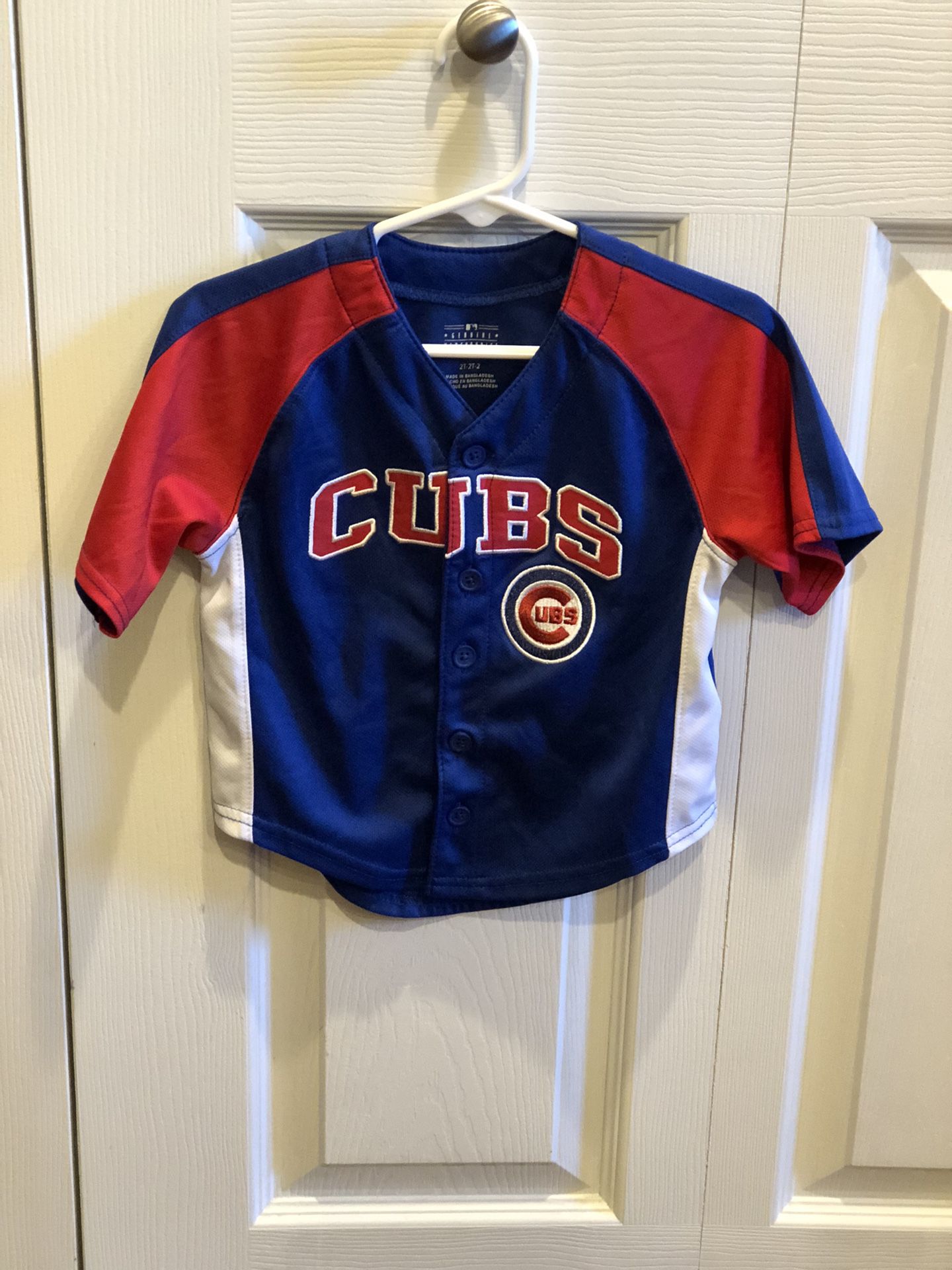 Chicago Cubs Toddler Jersey Size 2T