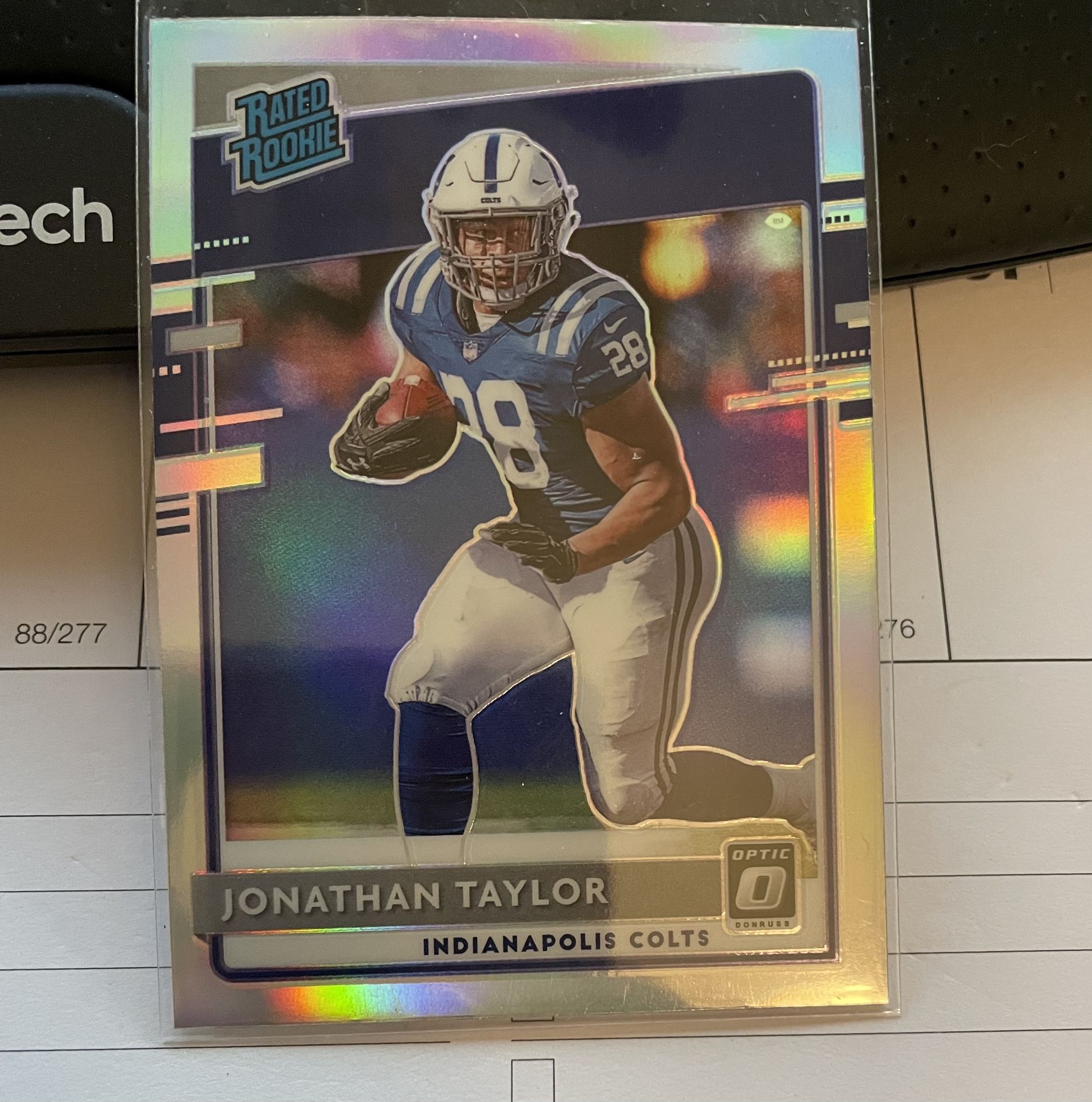Jonathan Taylor ~Optic Silver Rated Rookie