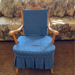 Wooden Chair With Cushion