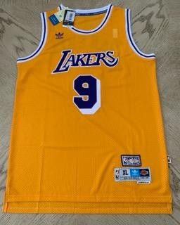 NEW Nick Van Exel Jersey Los Angeles LA Lakers #9 Gold OR Purple / Jones / Kobe Bryant /MPLS / Dodgers 824