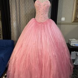 Homemade Quinceañera Dress