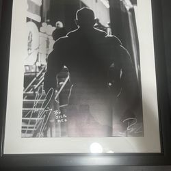 16x20 framed autographed Dorian Yates Mr. Olympia 