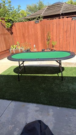 Poker Table folding