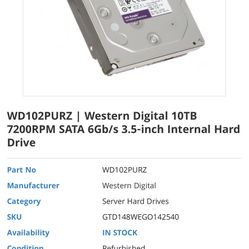 Hard drive 10TB