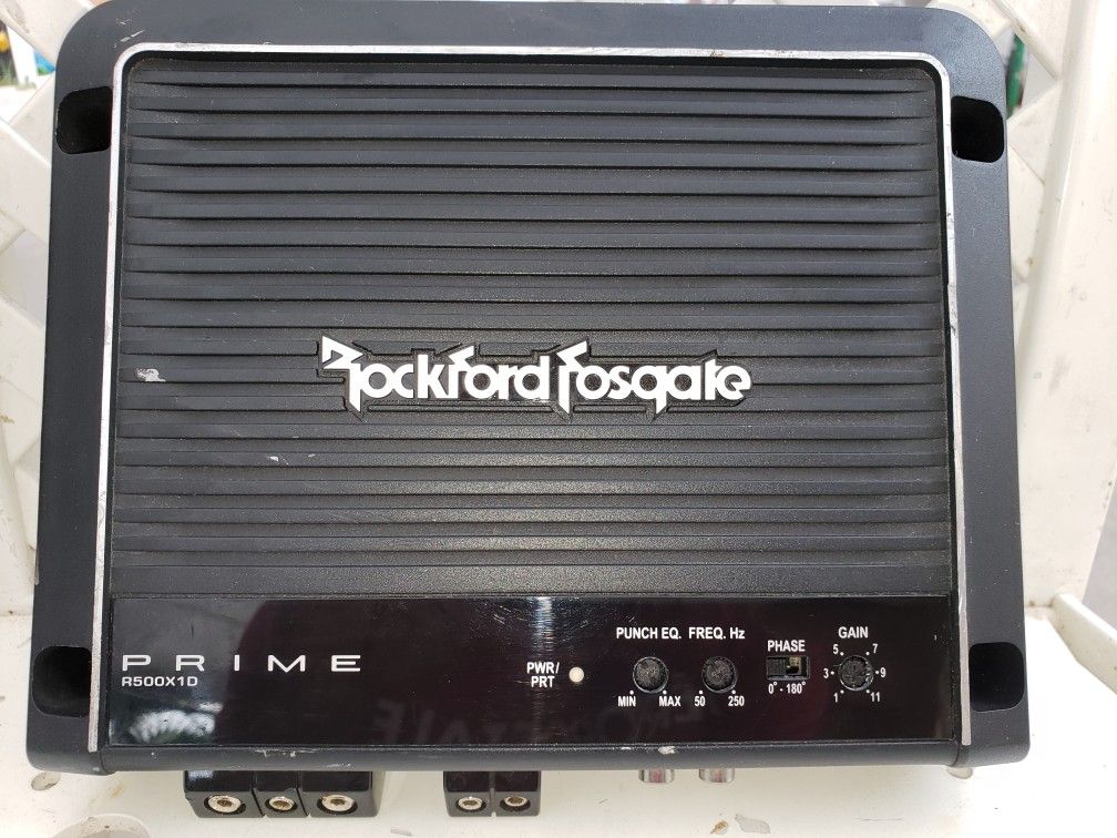 rockford fosgate 500.1 for Sale in Los Angeles, CA OfferUp