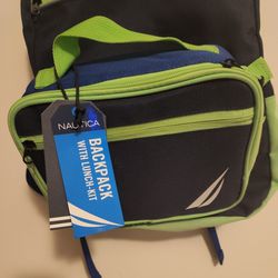 Backpack,with Lunch Bag 