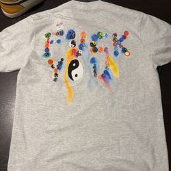 Supreme Yin Yang Shirt Gray Ash Size M