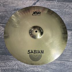 Sabian Xsr Fast Crash 17 Drum Cymbal  !! 🥁  $160 Or Best Offer !!