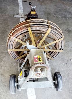 Gerlitz Heavy Duty Sewer Machine With Power Feeder
