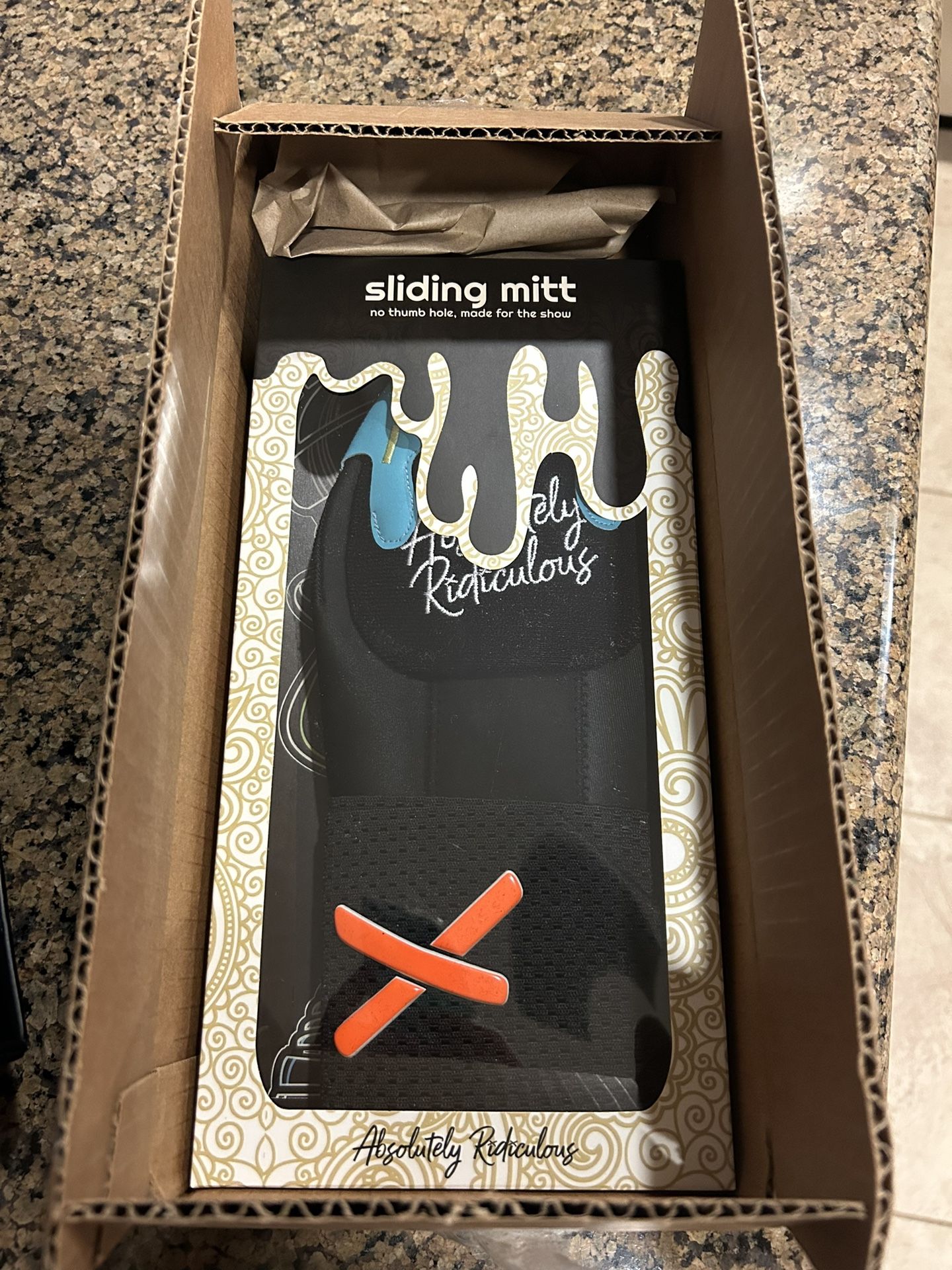 ABSOLUTELY RIDICULOUS pushin' p sliding mitt