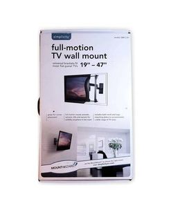 Simplicity SMF2 Full Motion TV Wall Mount 19' - 47 "