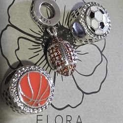 Pandora Sports Charm Trio 