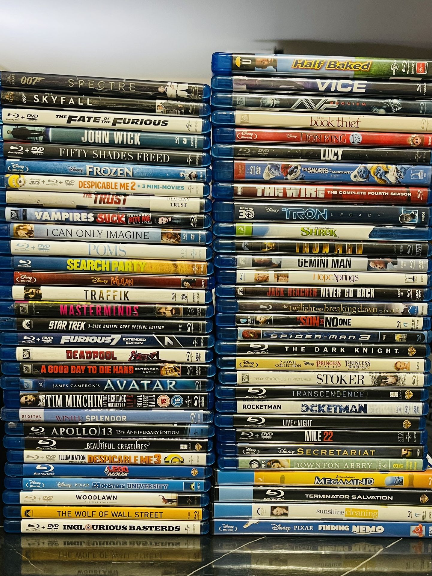 HUGE Lot of 60 Blu-Ray Movies : Action, Drama, Comedy, SCI-FI, Adventure Horror