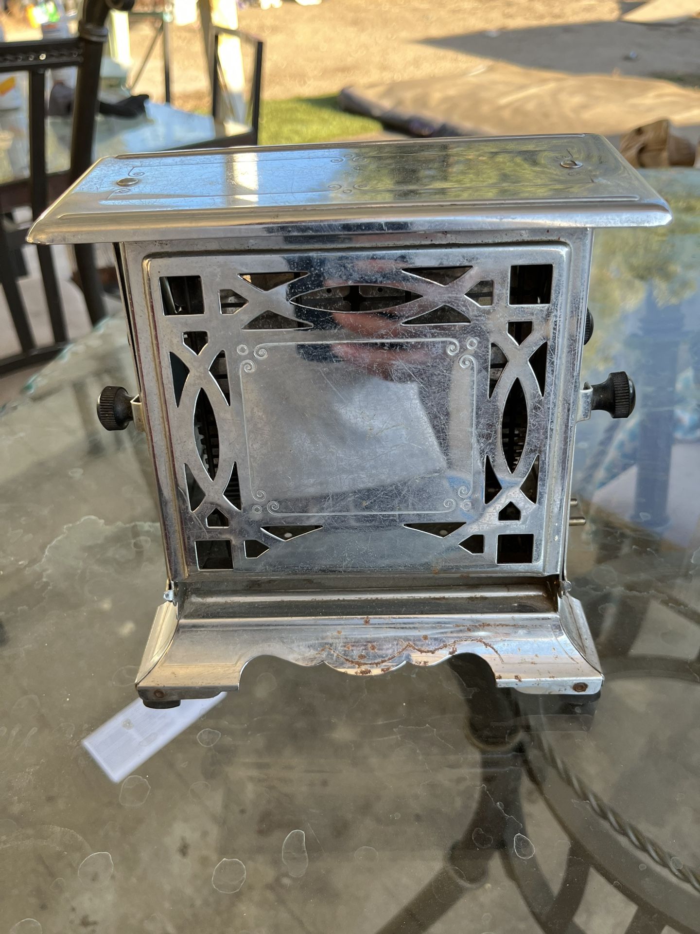 Vintage Antique Toaster Sweat Heater
