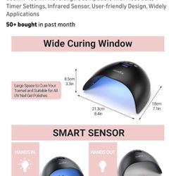 MelodySusie Black UV/LED Lamp