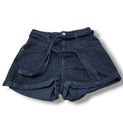 Zara Shorts Size 10 W30" x L2" Denim Shorts Jean Shorts High Rise Shorts Cuffed Shorts Women's Measurements In Description 