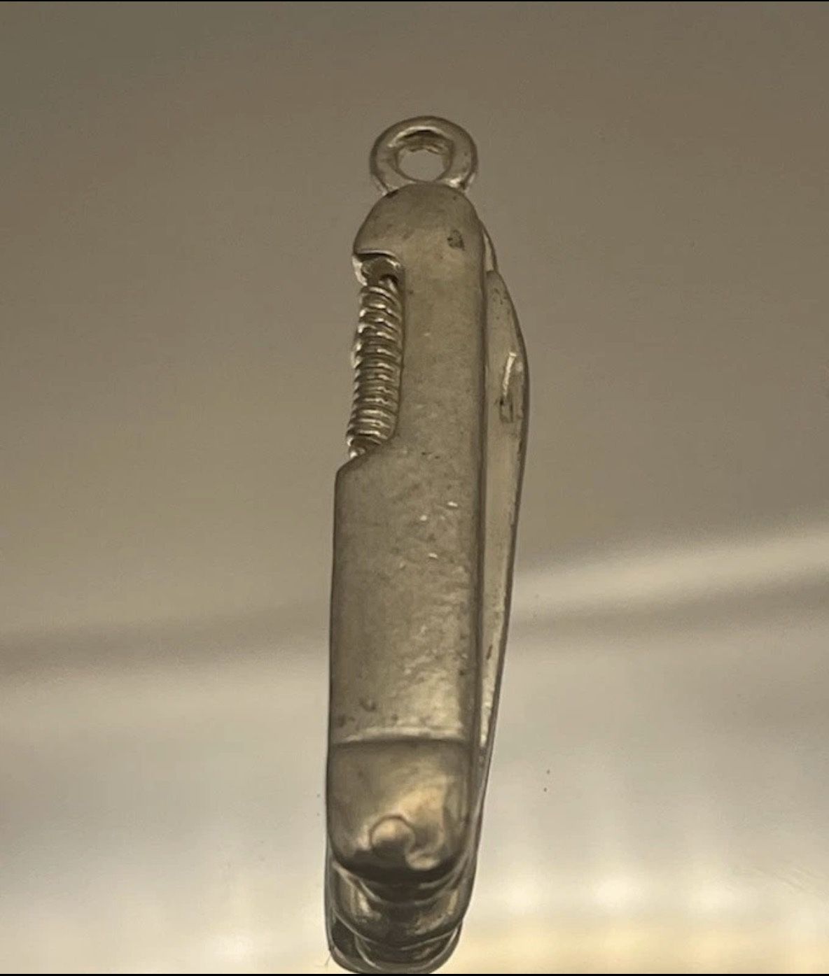 Vintage. 925 Sterling Silver Pocket Pendant