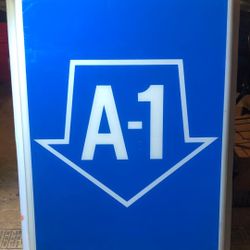 Automotive 'A-1' Sign