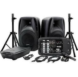 Gemini Portable speakers PA System with Bluetooth