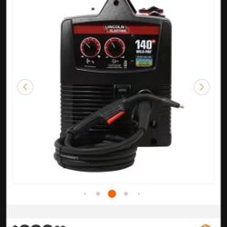 ✨️  Lincoln Electric Weld-Pak 140 Amp MIG and Flux-Core Wire Feed Welder, 115V, Aluminum Welder